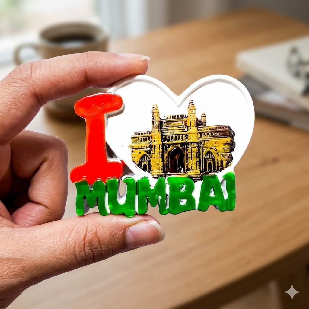 Festilo Fridge Magnet  Indian Souvenir Gift (Mumbai)