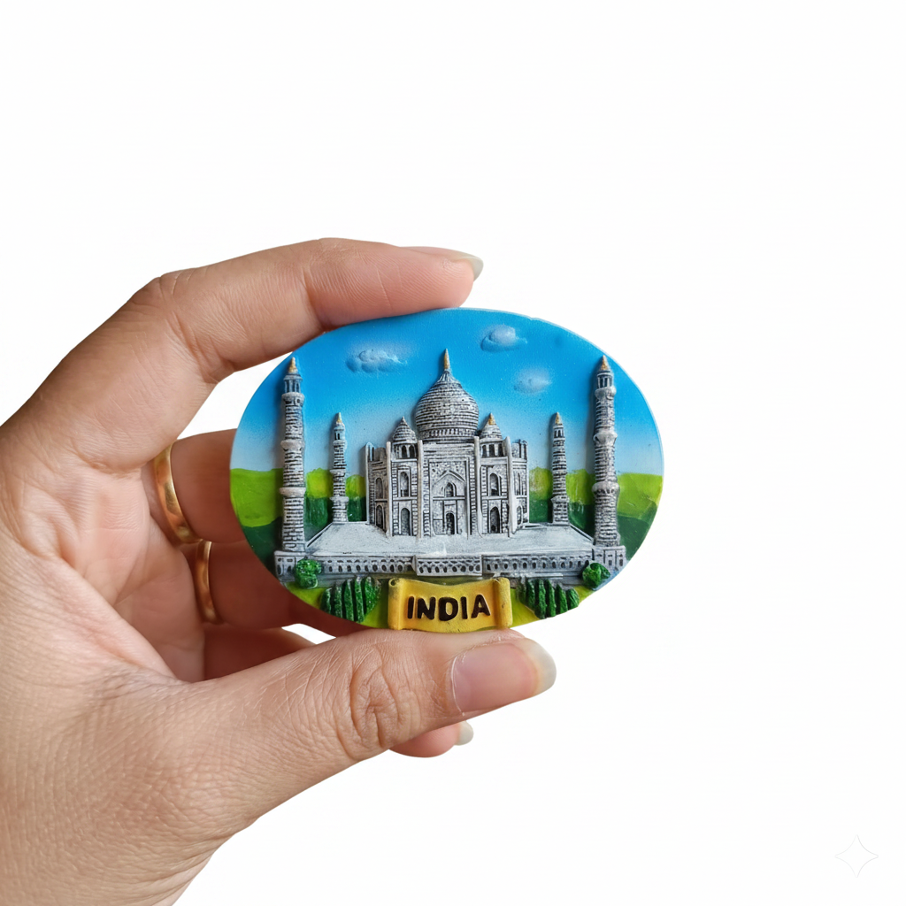 Festilo Fridge Magnet  Indian Souvenir Gift (TajMahal - 1)