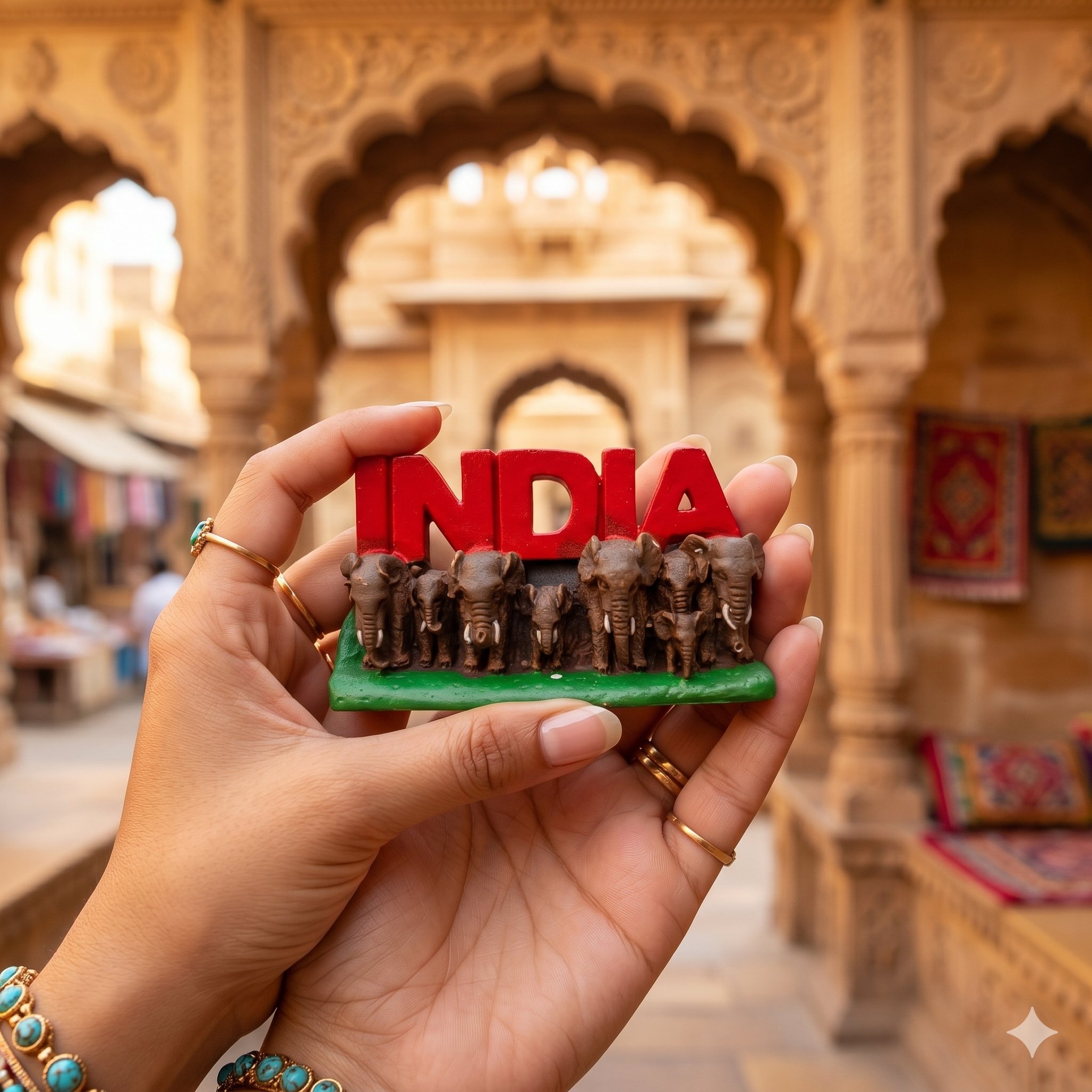 Festilo Fridge Magnet  Indian Souvenir Gift (India -11)