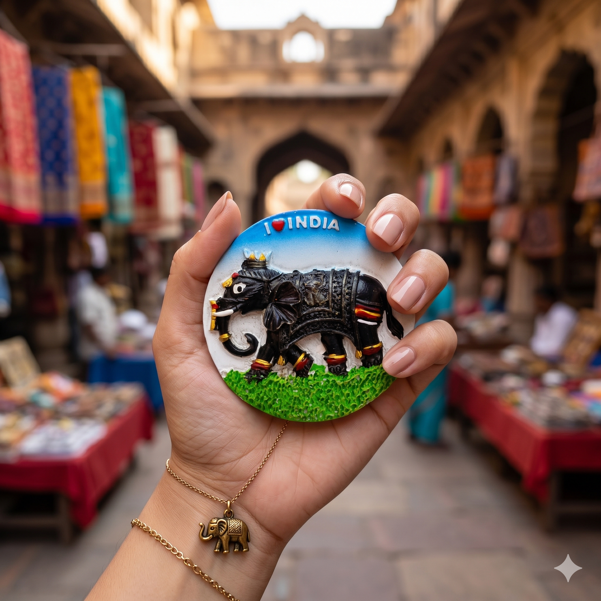 Festilo Fridge Magnet  Indian Souvenir Gift (India -3)