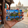 Festilo Fridge Magnet  Indian Souvenir Gift (karnataka)
