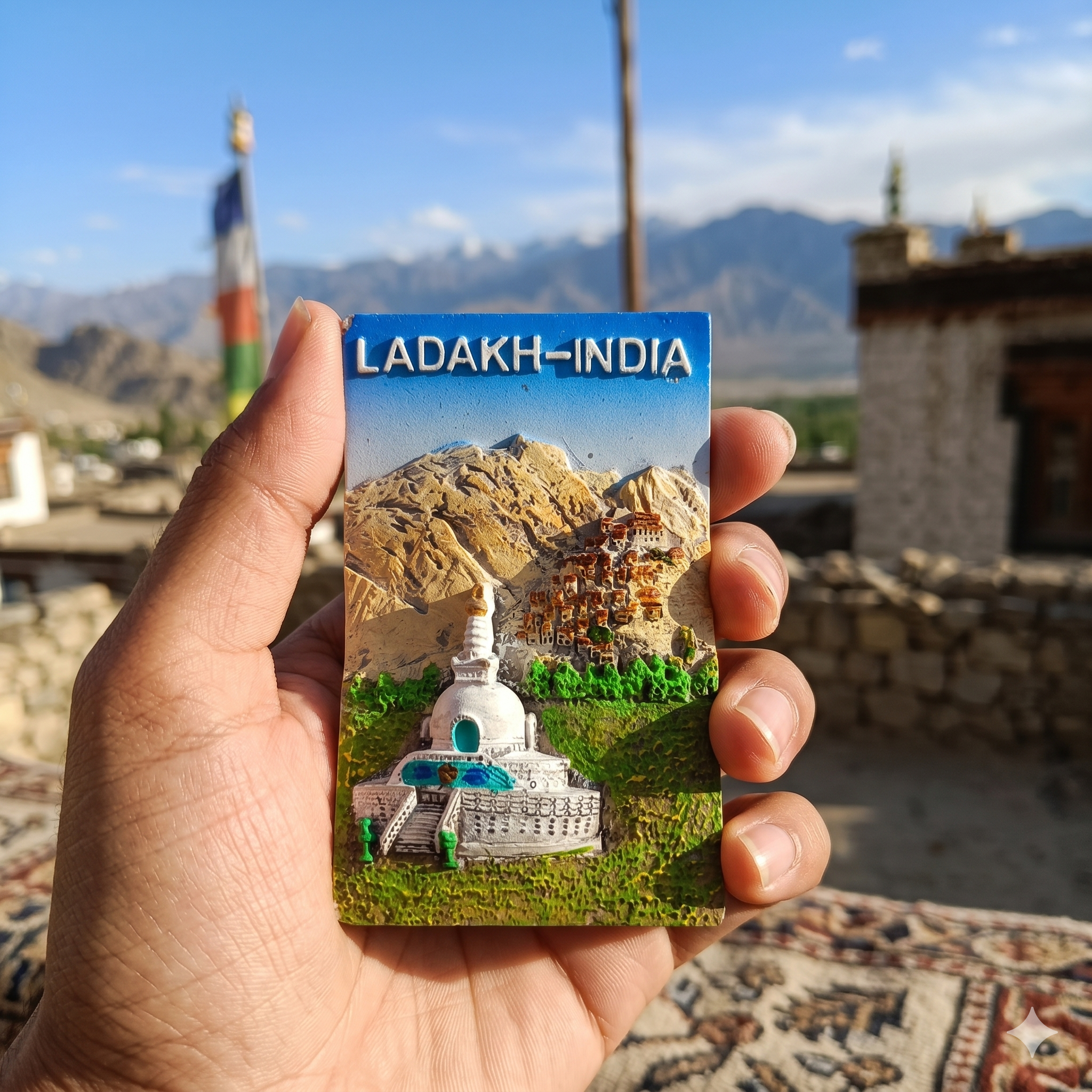 Festilo Fridge Magnet  Indian Souvenir Gift (ladakh)