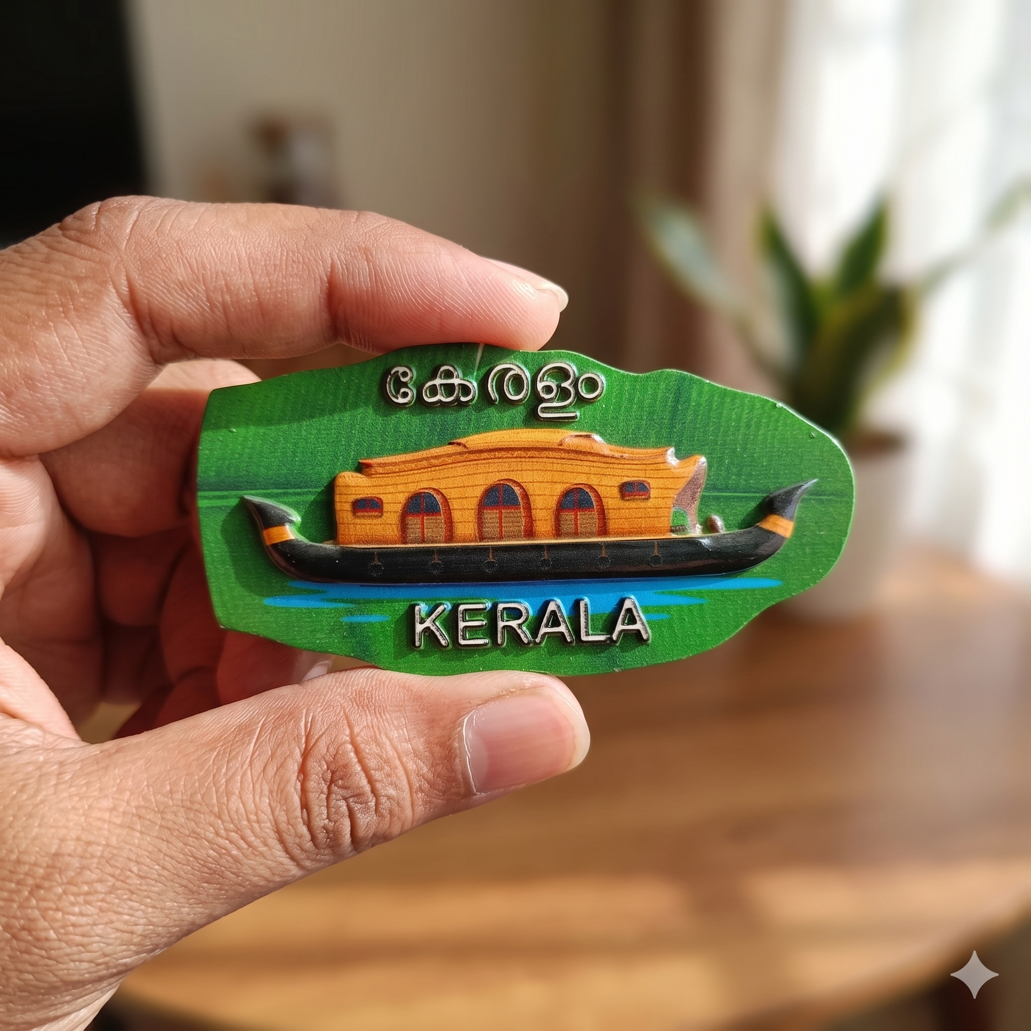 Festilo Fridge Magnet  Indian Souvenir Gift (kerala-4)