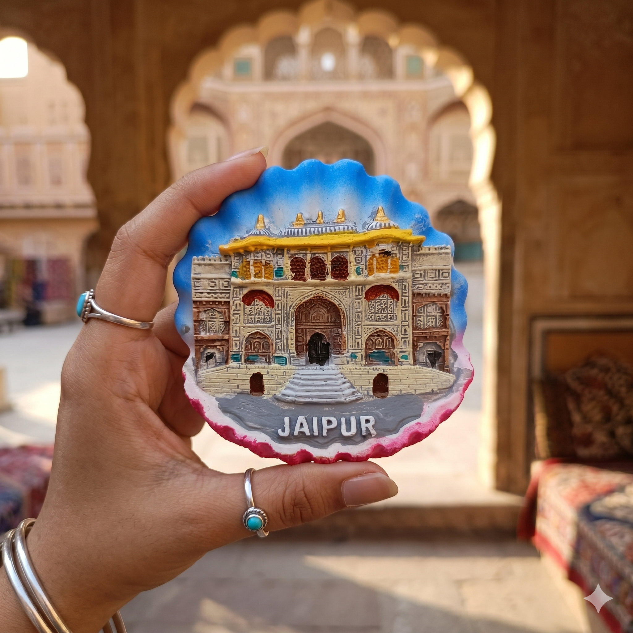 Festilo Fridge Magnet  Indian Souvenir Gift (Jaipur)