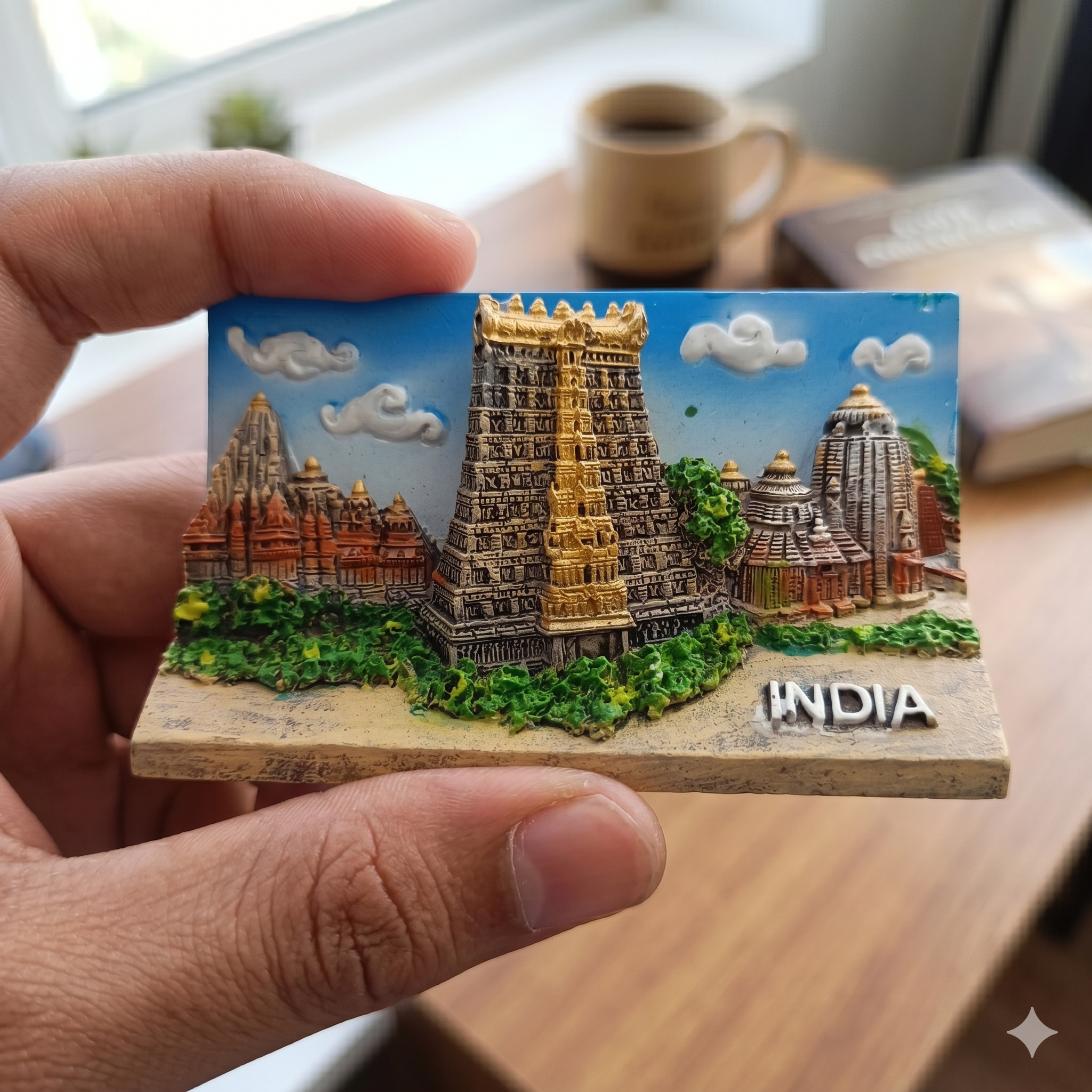 Festilo Fridge Magnet  Indian Souvenir Gift (India -1)