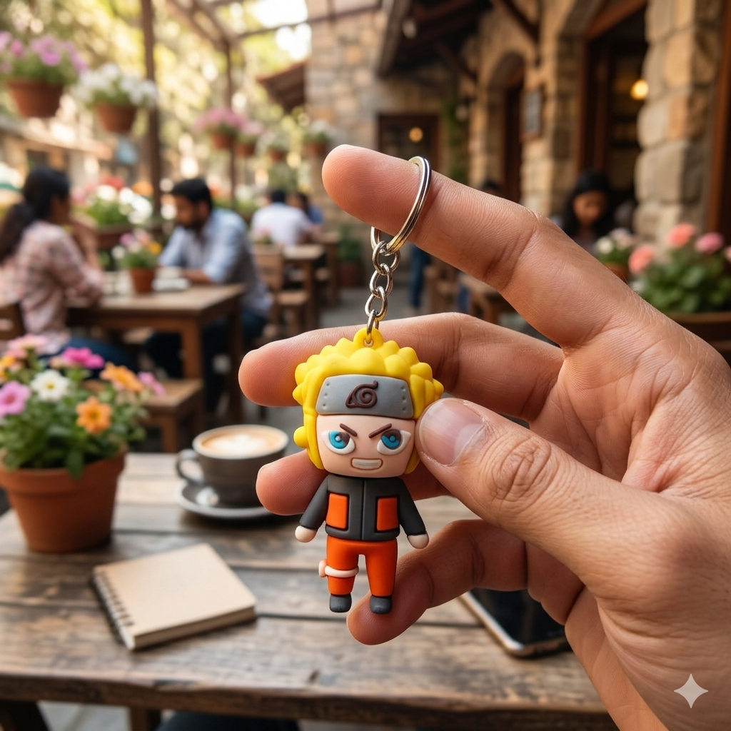 Festilo Rubber Keychain | Stylish Key Ring – [Cromi]