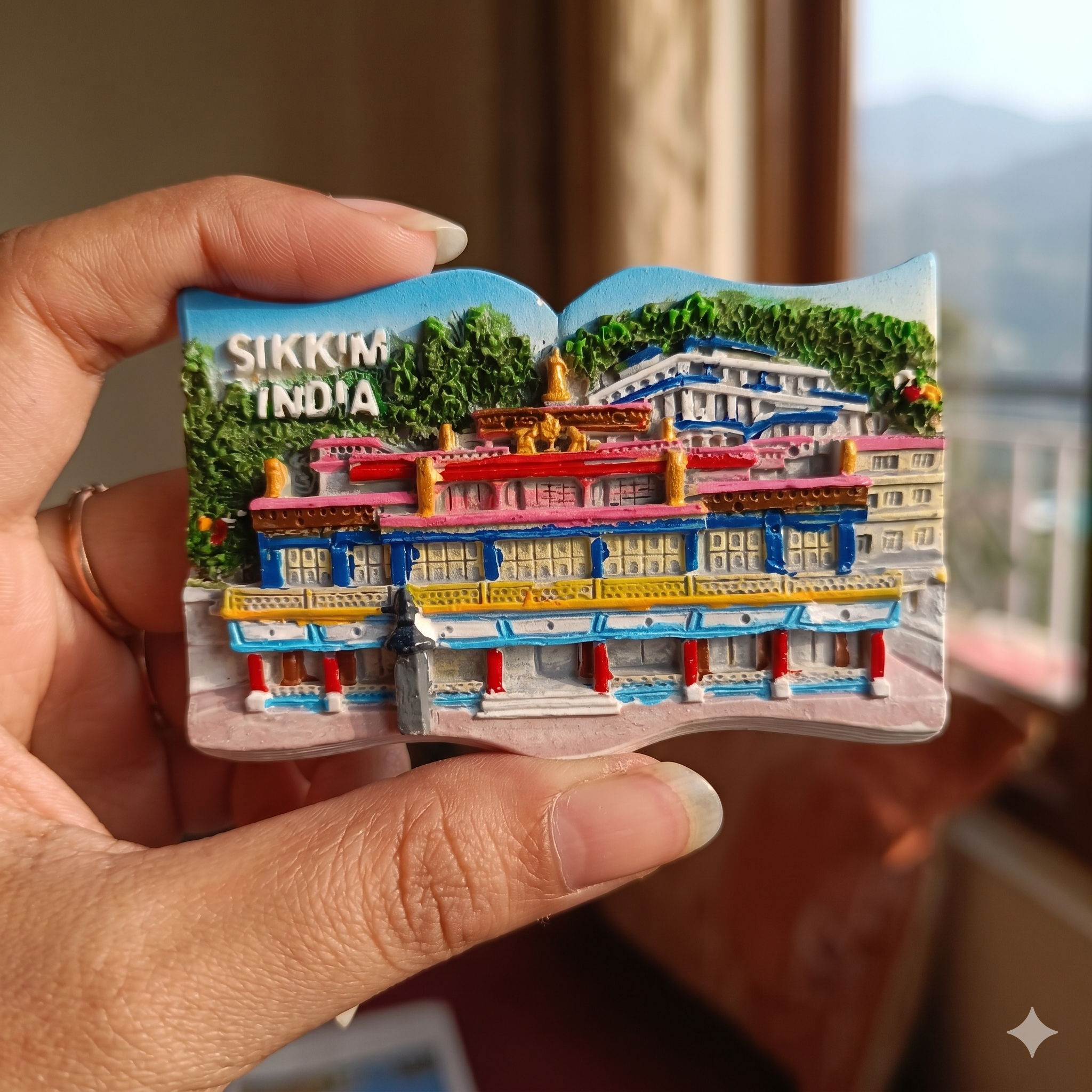 Festilo Fridge Magnet  Indian Souvenir Gift (sikkim)