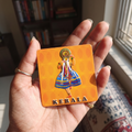 Festilo Fridge Magnet  Indian Souvenir Gift (kerala-1)
