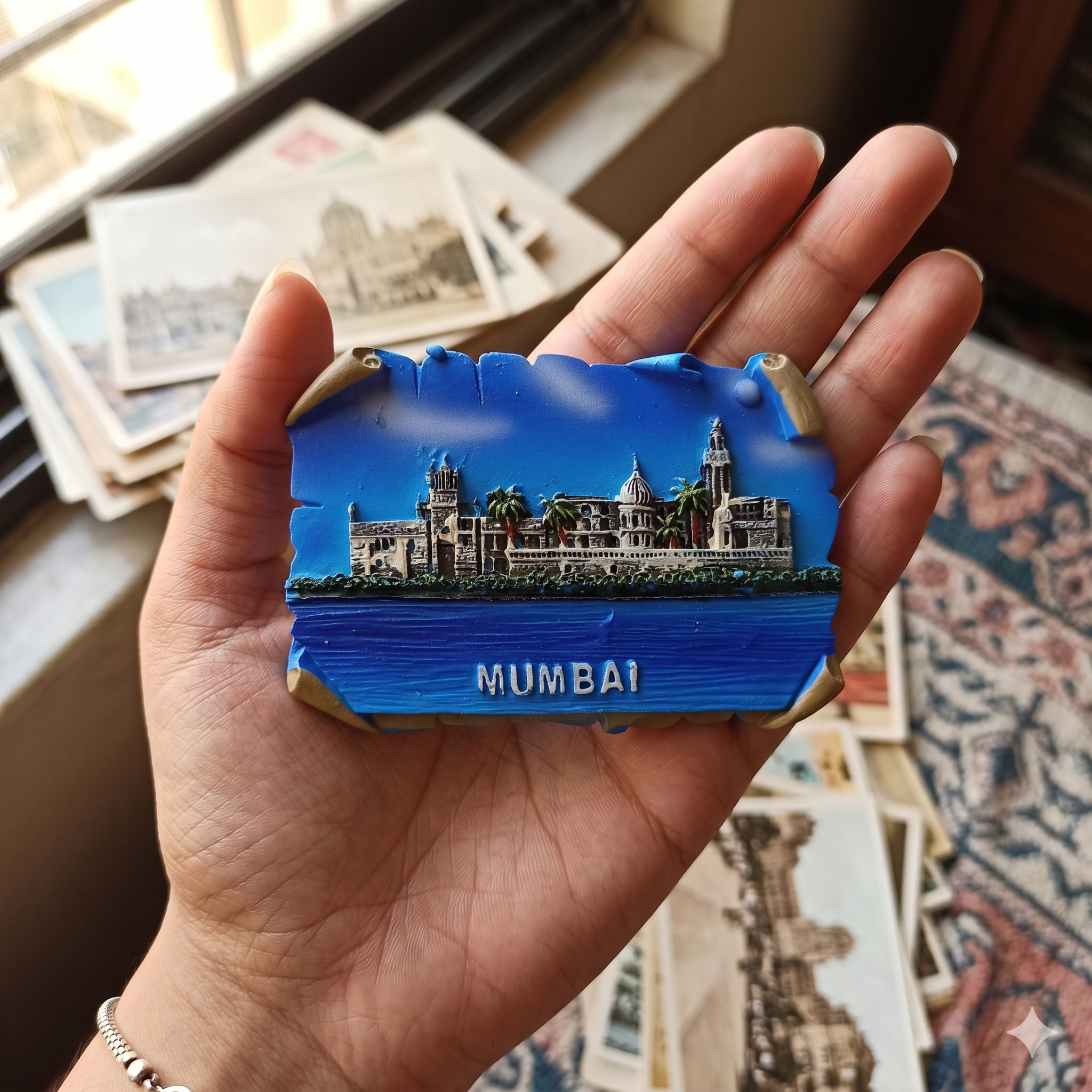 Festilo Fridge Magnet  Indian Souvenir Gift (Mumbai -2)