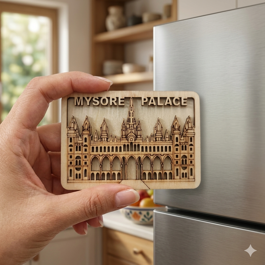 Festilo Fridge Magnet  Indian Souvenir Gift (Mysore Palace)
