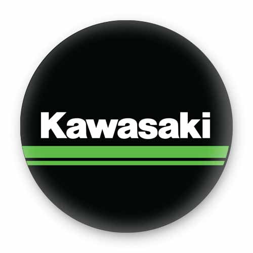 Festilo Kawasaki Pin Badges 58mm Size | Round Button Badges | Inspirational Quotes  Perfect for Backpacks