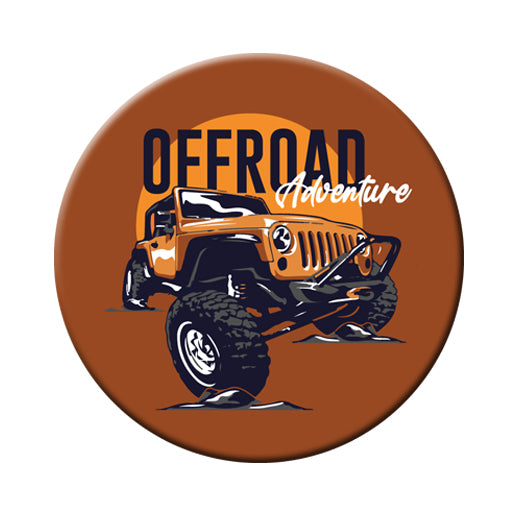 Festilo Off Road Pin Badges 58mm Size | Round Button Badges | Inspirational Quotes  Perfect for Backpacks